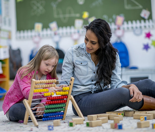 Children learning together